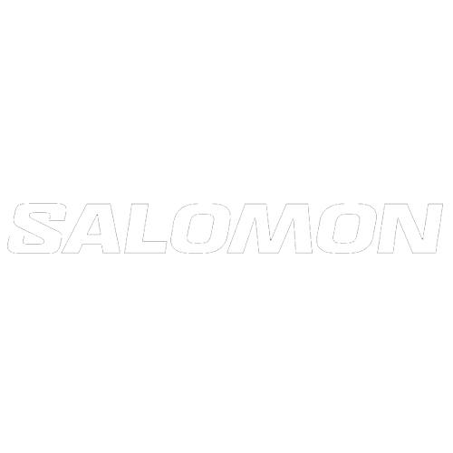 Salomon logo in white